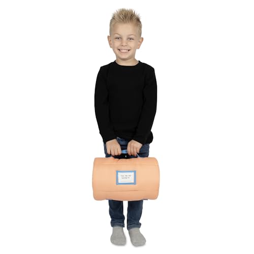 NoJo Bluey for Real Life Toddler Nap Mat - Includes Attached Pillow and Fleece Blanket - Image 7