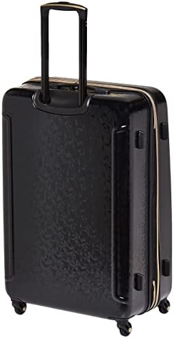 American Tourister Belle Voyage Hardside Luggage with Spinner Wheels, Black, Checked-Medium 25-Inch - Image 2