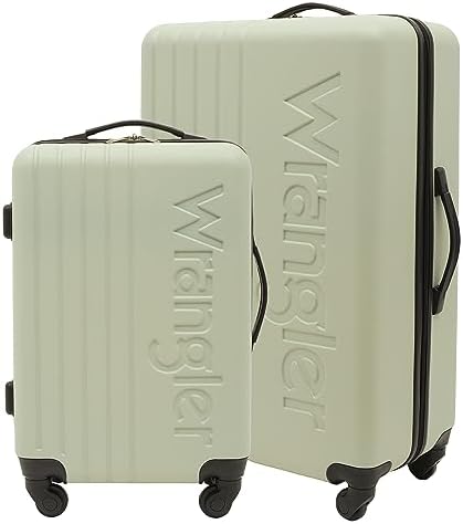 Wrangler Quest Luggage Set, Pelican, 2 Piece (30"/22")