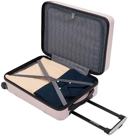 Travelers Club Skyline Spinner Luggage, Filmy, 22-Inch Carry-On - Image 5
