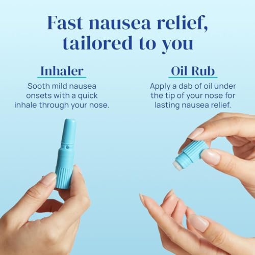 Nausea Relief Inhaler - All-Natural Remedy for Motion Sickness, Morning Sickness, Stress, and Queasiness - Fast-Acting, Drug-Free, Non-Drowsy & Portable Travel Essential - Pack of 2 Inhalers - Image 8