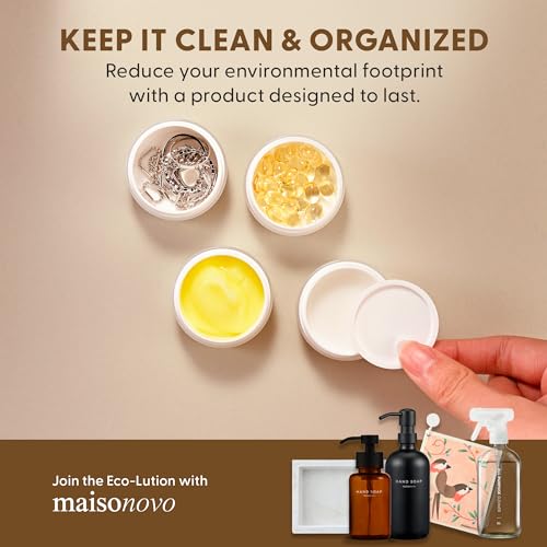 MAISONOVO Travel Bottles for Toiletries, TSA Approved, Leak Proof Refillable, Travel Size Containers and Bottles with Water Proof Toiletry Bag - Orange Pouch - Image 7